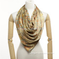 Fashion women's silk long scarf,leopard dots digital printed scarf